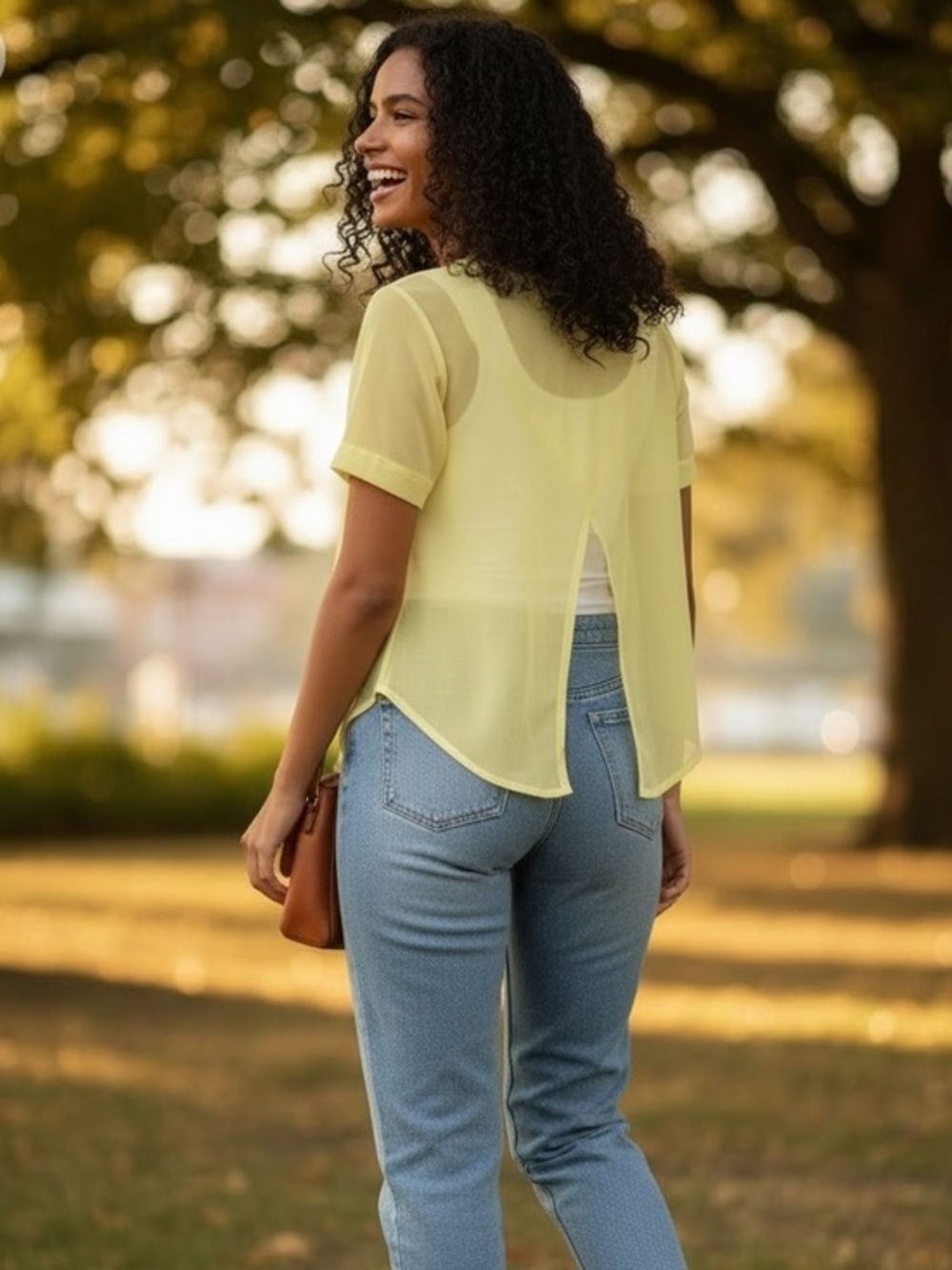 UNO CORE Yellow Blouse